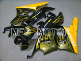 Carénage ABS Honda CBR 400RR NC29 1990-1999 - Flamme - Jaune Noir - MFS4629